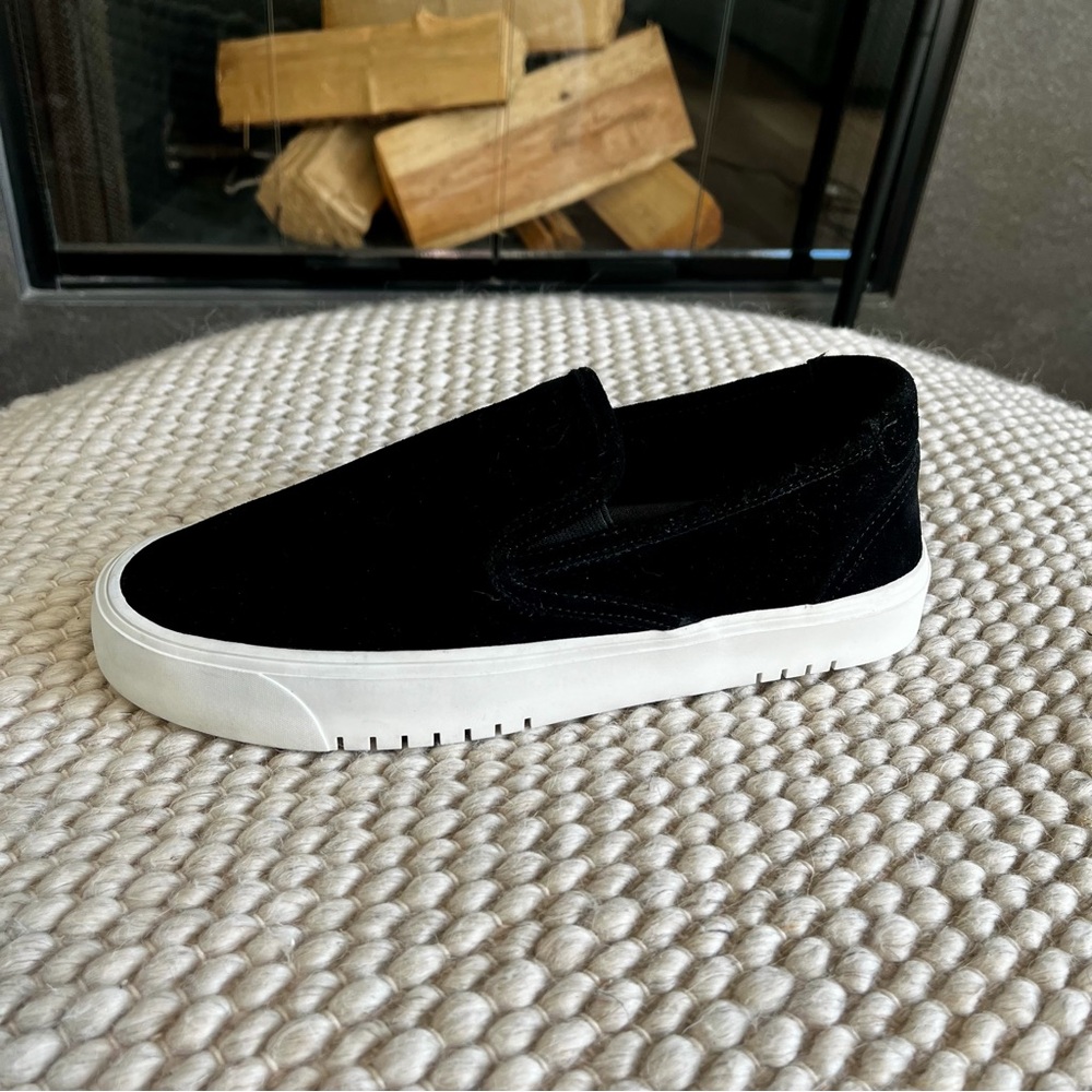 Steve Madden Black The Murphy Slip On Sneaker Size 10 - Picture 3 of 12